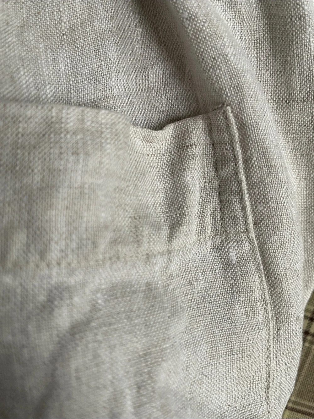 Zara thicker linen